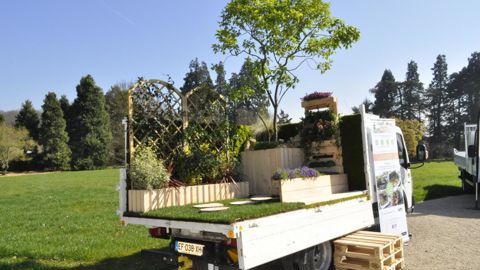 Un concours de garden trucks est proposé cette année à Jardins Jardin aux Tuileries. f.arnould
